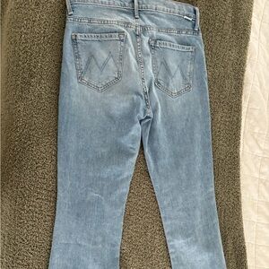 Mother jeans the Insider crop pointy Fray